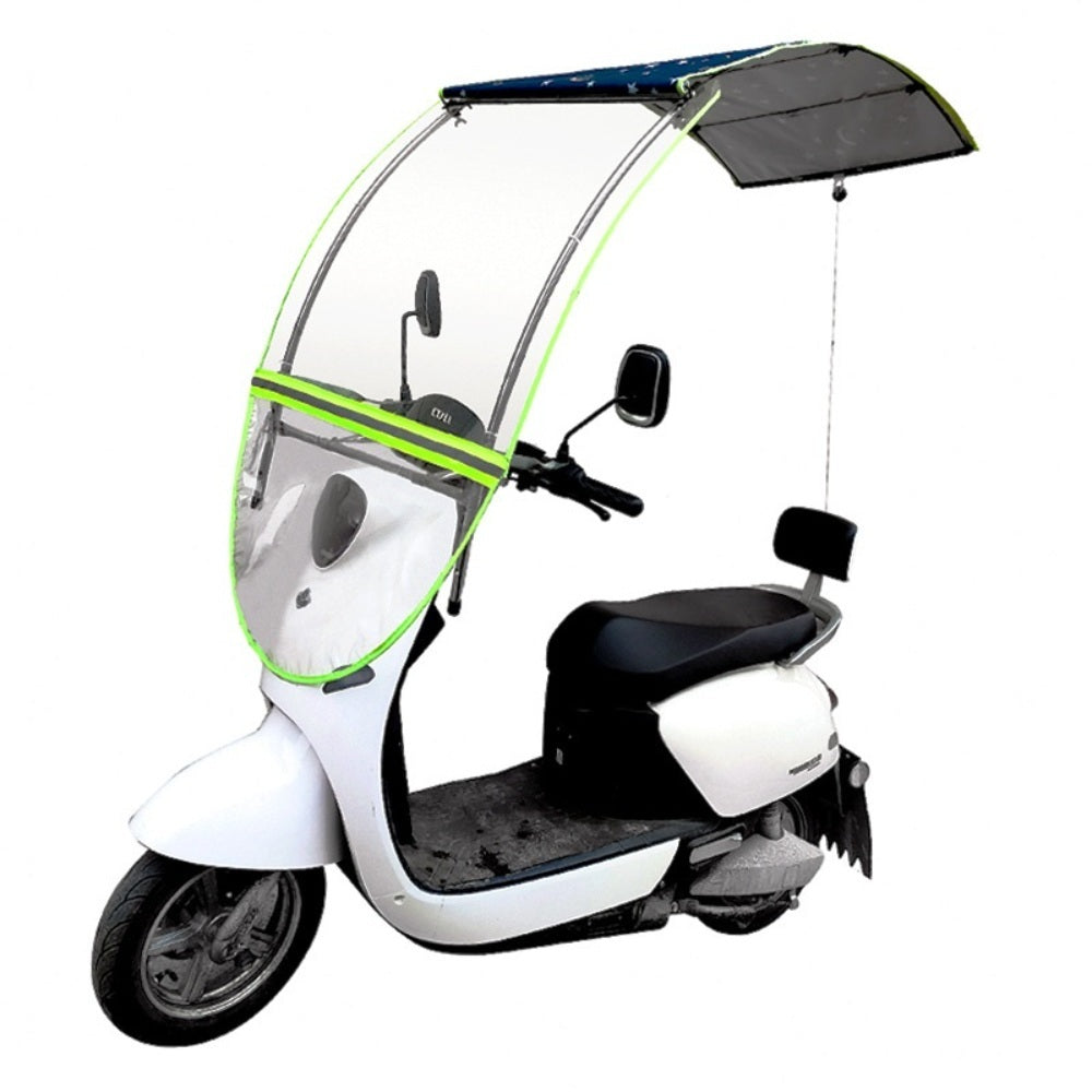 방수 캐노피 커버 햇빛가리개 자전거 전기차 바람막이 스쿠터 JIKTEM M4032606