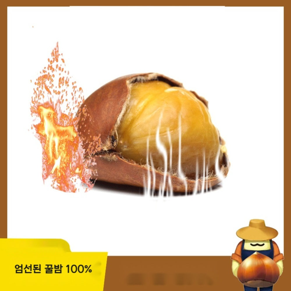 꿀밤 찐밤 웰빙 간식 바로 먹는 깐밤 JIKTEM BW4032206