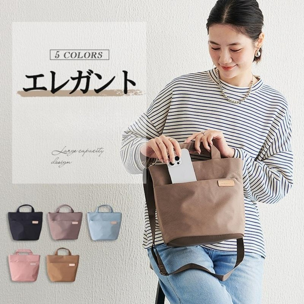 쇼퍼백 다용도 숄더백 나일론 천가방 토트백 경량 JIKTEM BW4041007