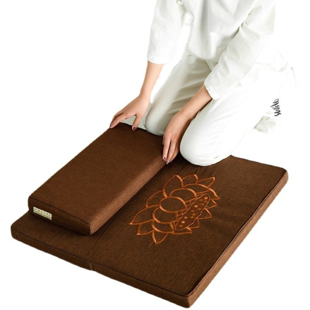 연꽃수 절방석 기도 명상 108배 큰방석 불교방석 접이식 JIKTEM BD4062801