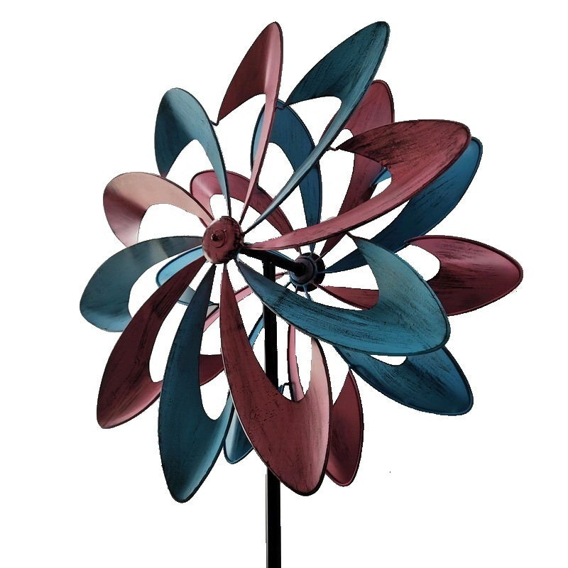 철제 바람개비 정원꾸미기 조형물 정원테코 철제모빌 JIKTEM WW5032105