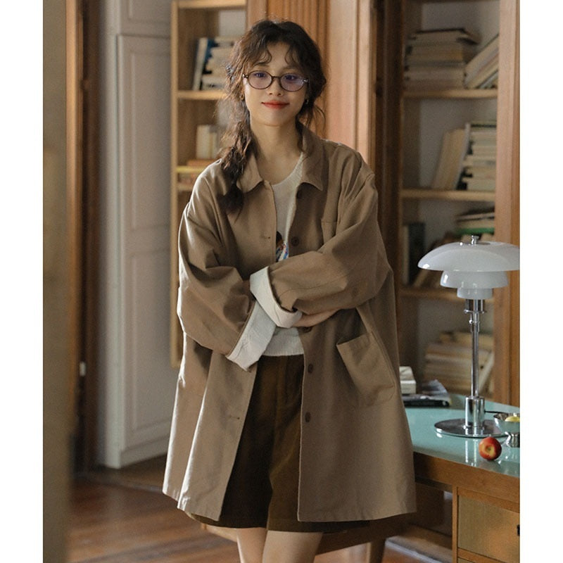 야상 사파리 바람막이 아우터 봄 자켓 간절기 점퍼 JIKTEM BW5041509