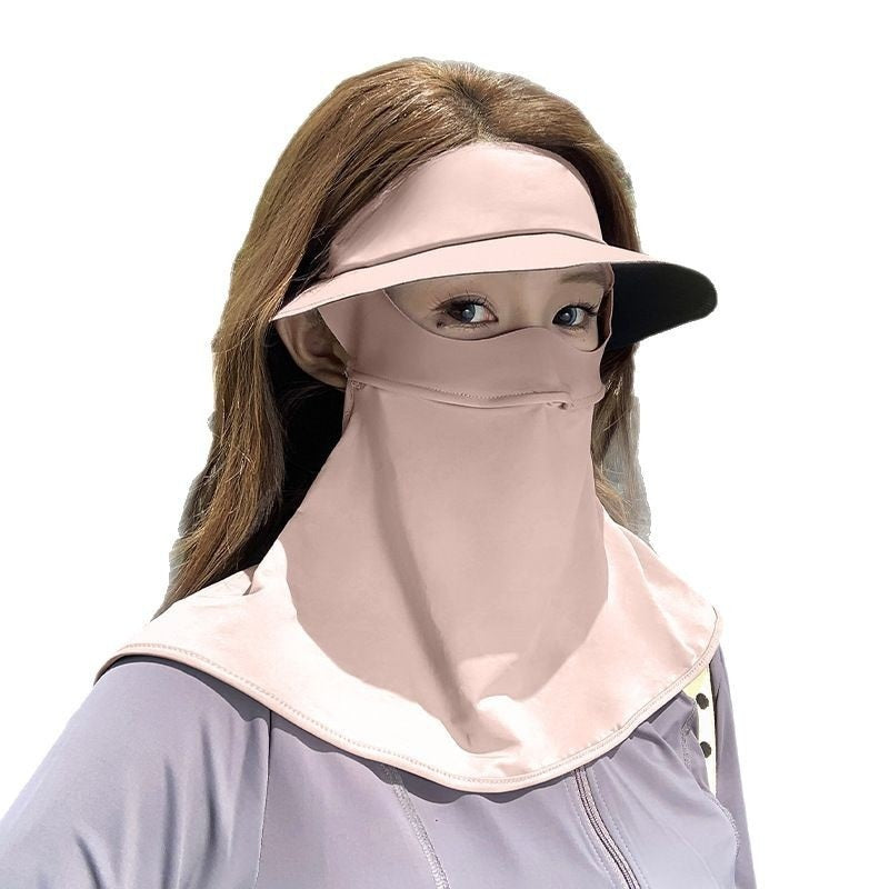 1+1 자외선차단 마스크 모자 세트 여름 넥마스크 안면 햇빛가리개 JIKTEM BJ5041805