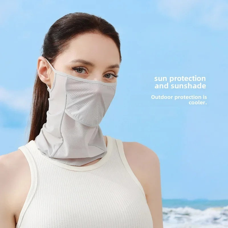 1+1 자외선차단 마스크 넥마스크 통기성 좋은 골프 얼굴햇빛가리개 JIKTEM BJ5041809