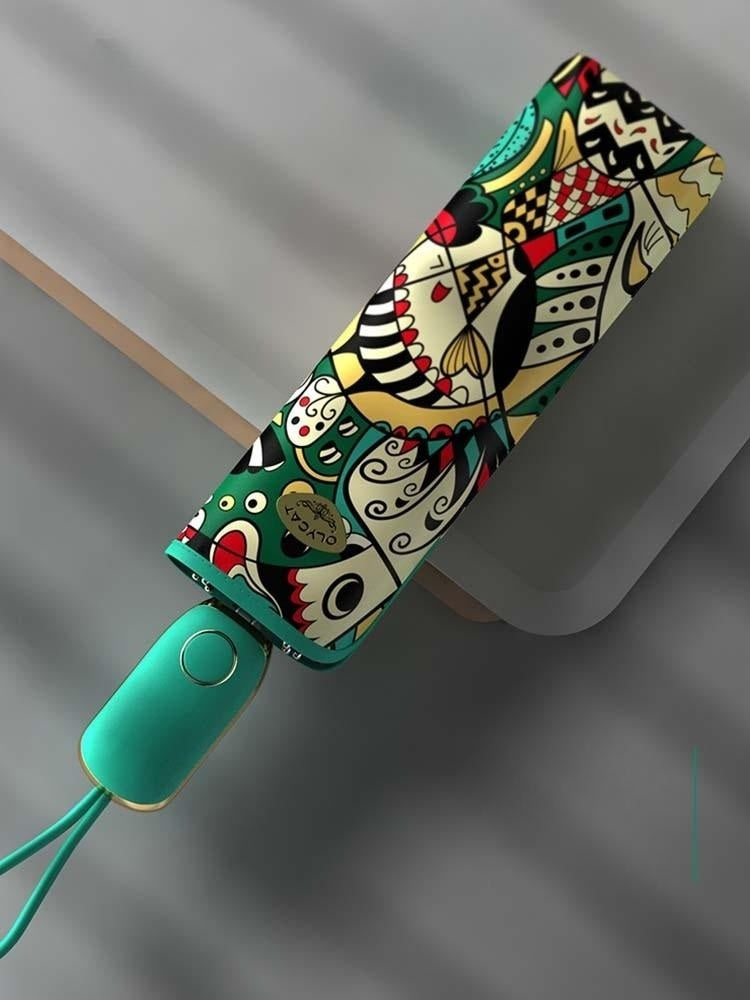 우양산 독일 UV 자외선차단 양산 자동 접이식 우산 JIKTEM BW5041412