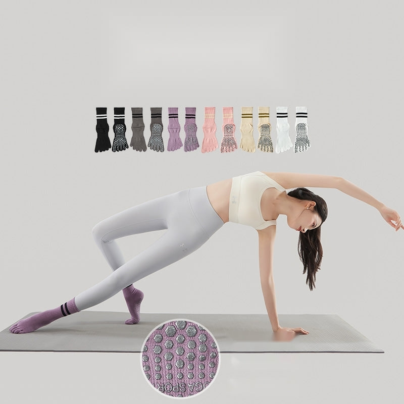 발가락양말 요가양말 2pcs 3pcs 필라테스 논슬립 삭스 JIKTEM BW5072917