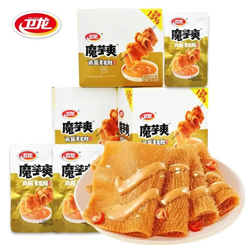 머위솽 웨이룽 210g x 4박스 신품 참깨소스맛 마쟝맛 중국식품 간식 JIKTEM BJ5081909