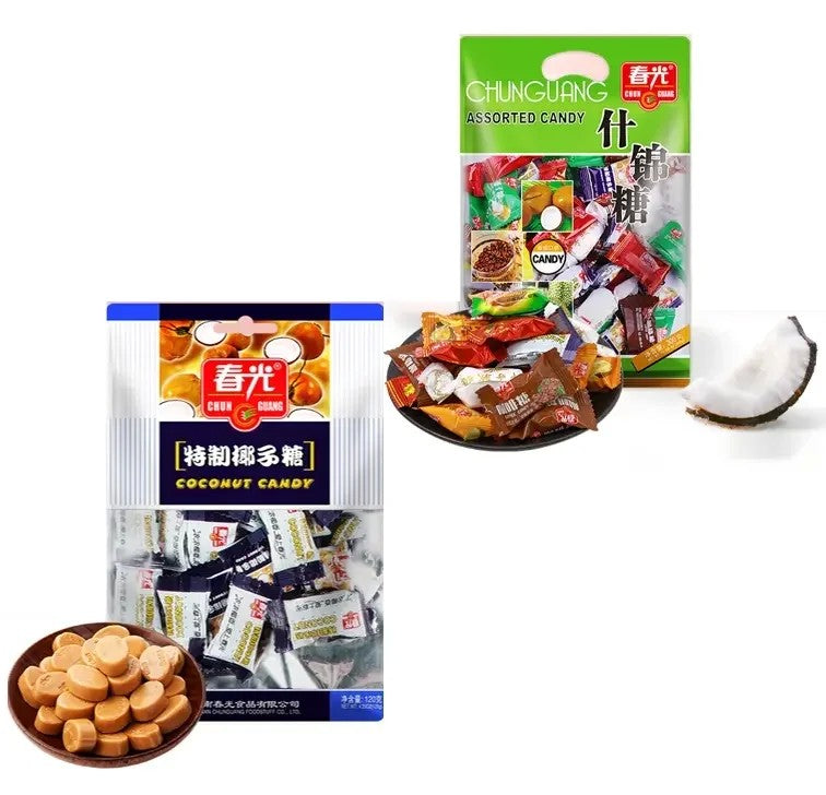 춘광 야자사탕 하이난 특산품 코코넛 캔디 228 x 2봉 3봉 JIKTEM WW5090511