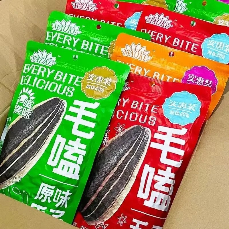 챠챠 해바라기씨 카라멜맛 3종맛 400gx3봉 5봉 JIKTEM BJ5091114
