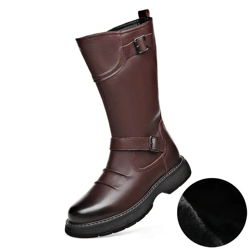 남자 부츠 키높이 빙힌 라이딩 부츠 워커화 JIKTEM WW5111516