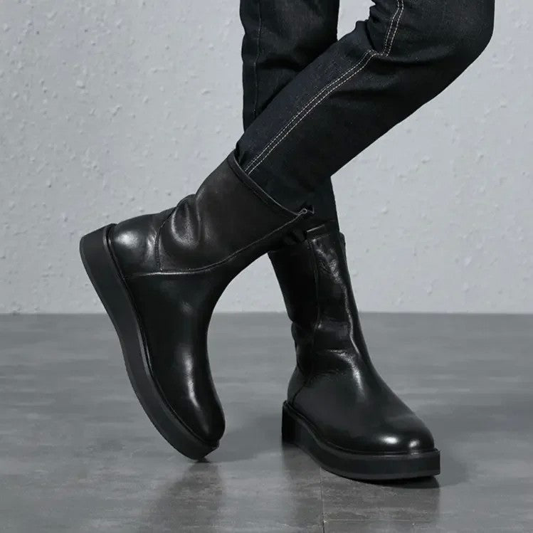 남자 부츠 복고풍 라이딩부츠 정장 구두 JIKTEM WW5111510