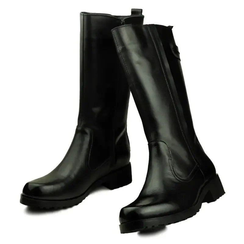 남자 롱부츠 방한 구두 웨스턴 라이딩 부츠 정장 워커화 JIKTEM WW5111508