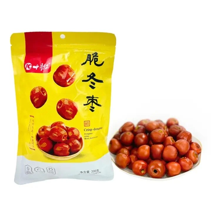바삭대추 씨없는 대추칩 200g 2개 3개 중국 간식 JIKTEM WW5120807
