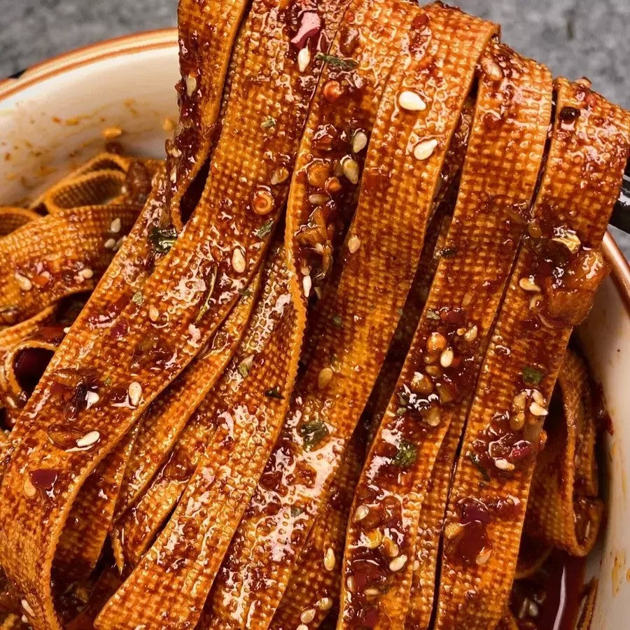 깐두부 건두부피 마라 무침 술안주 밑반찬 3봉 4봉 후난 특색 6C3116