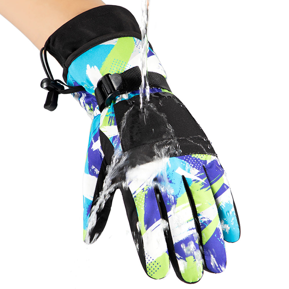 Y0120903 스키장갑 남자 오리털 방수 오토바이 장갑