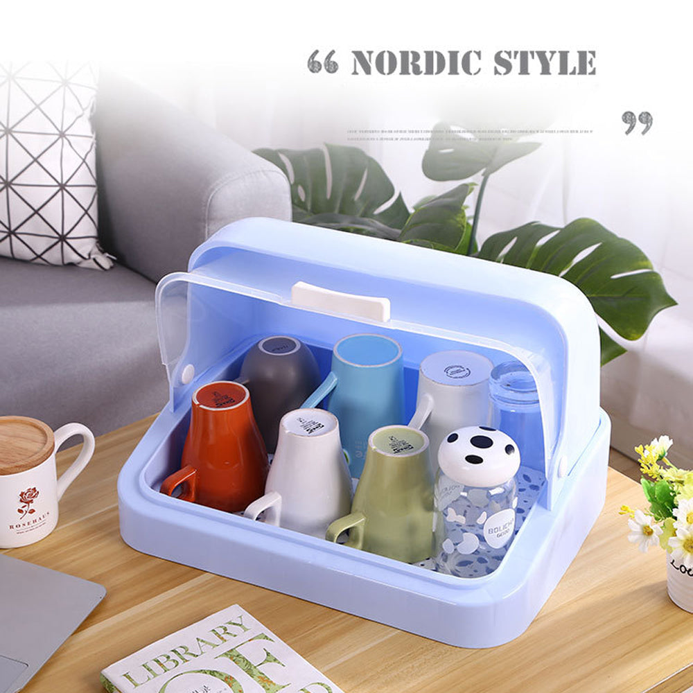 Q1010111 미니컵건조대 커버 잇는 미니 컵 건조대 우유병 건조대 정리함 주방
