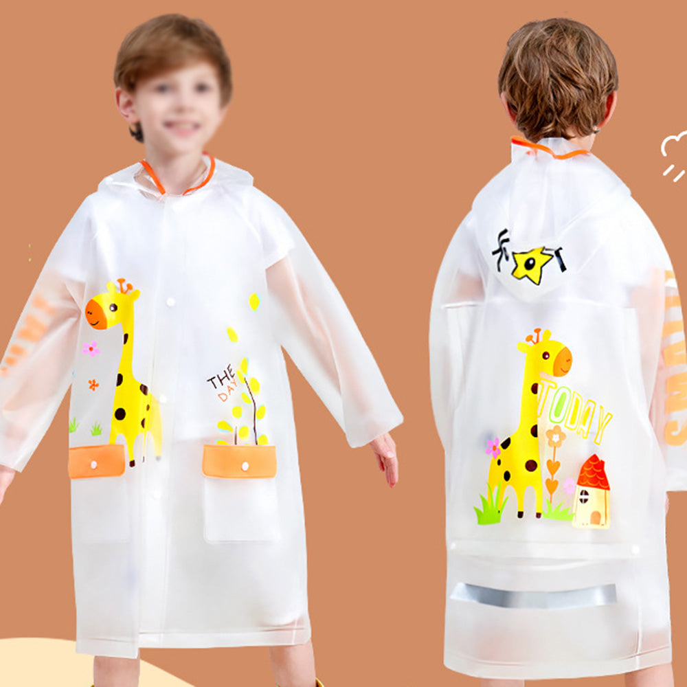 N1020110 초등학생 키즈 투명우비 레인코트 바람막이비옷 확장형