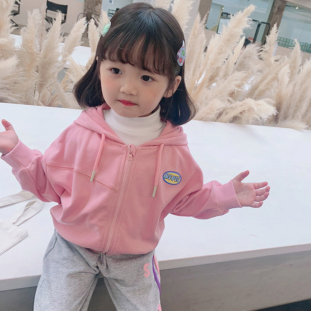 Q1032035 남여아 트레이닝 후드 집업 등원룩 간절기 자켓