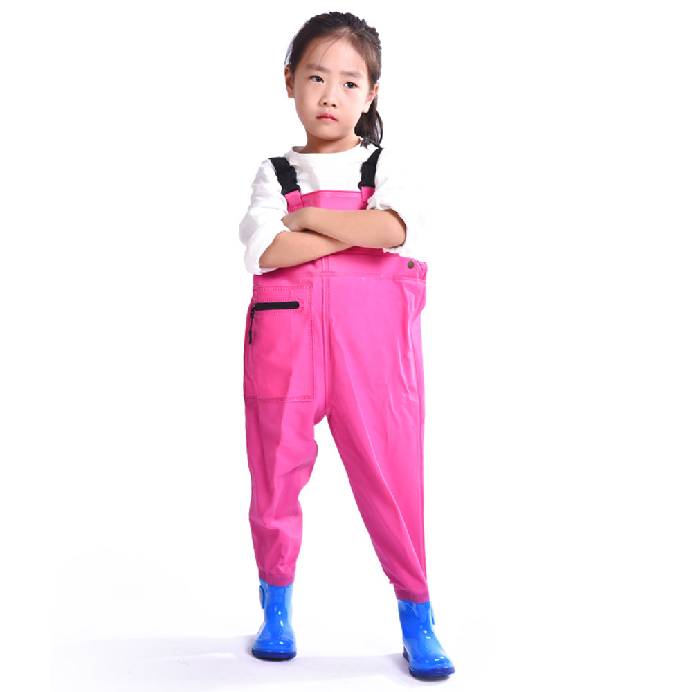 Q1022407B 전신 가슴장화 갯벌체험 해루질 주말농장체험 레인부츠 다크블루 라이트그린