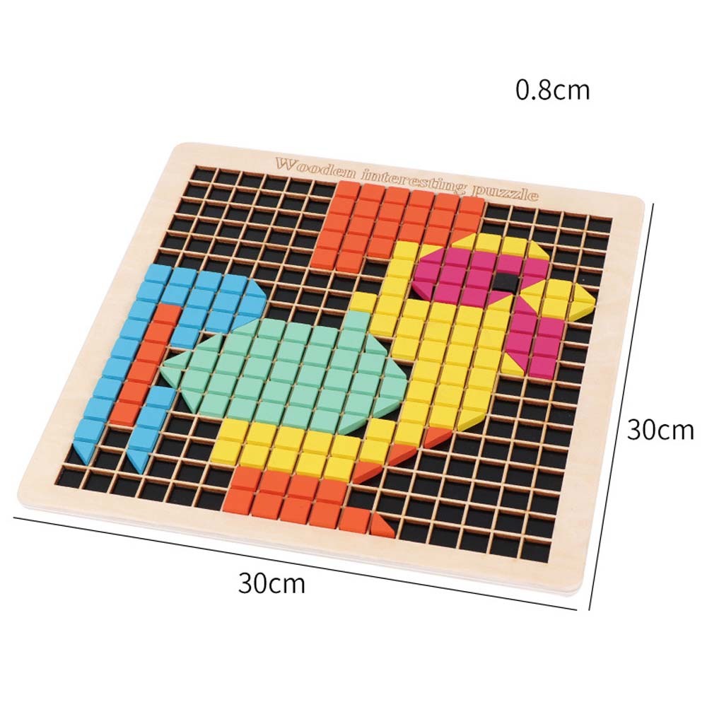 Q1062925 블록 상상력향상 교육완구 원목 퍼즐