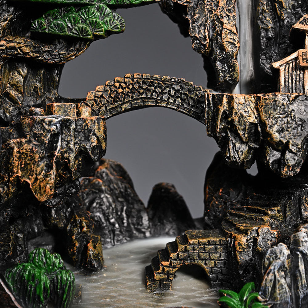 인센스홀더 콘 산수경 역류향 향초홀더 향꽂이 받침대 Q1091738