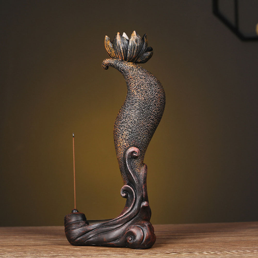 인센스홀더 콘 향초 거실인테리어 연꽃향꽂이 향초받침대 Q1091741