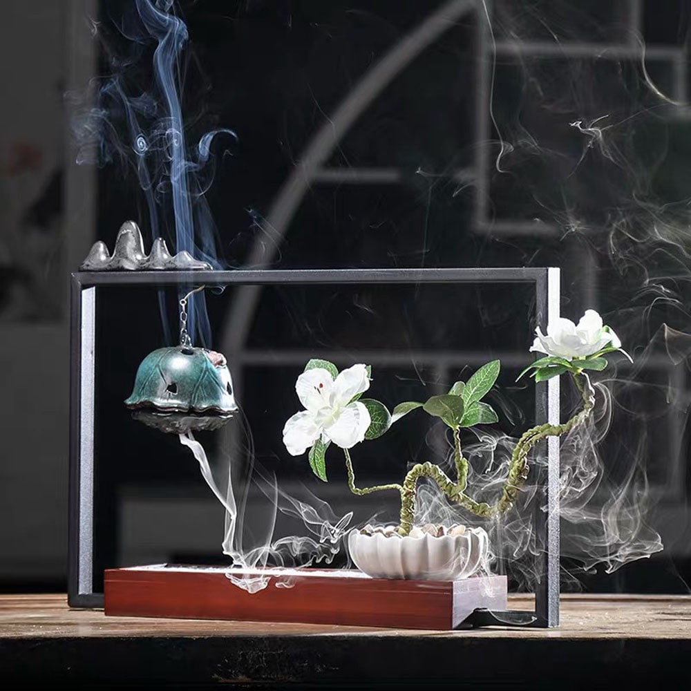 인센스홀더 역류 향초꽂이 향로 사무실 거실 인테리어 Q1091749