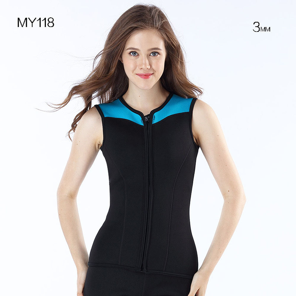 조끼 해녀복 잠수복 조끼 3mm 방한 해루질 프리다이빙장비 Q1092231