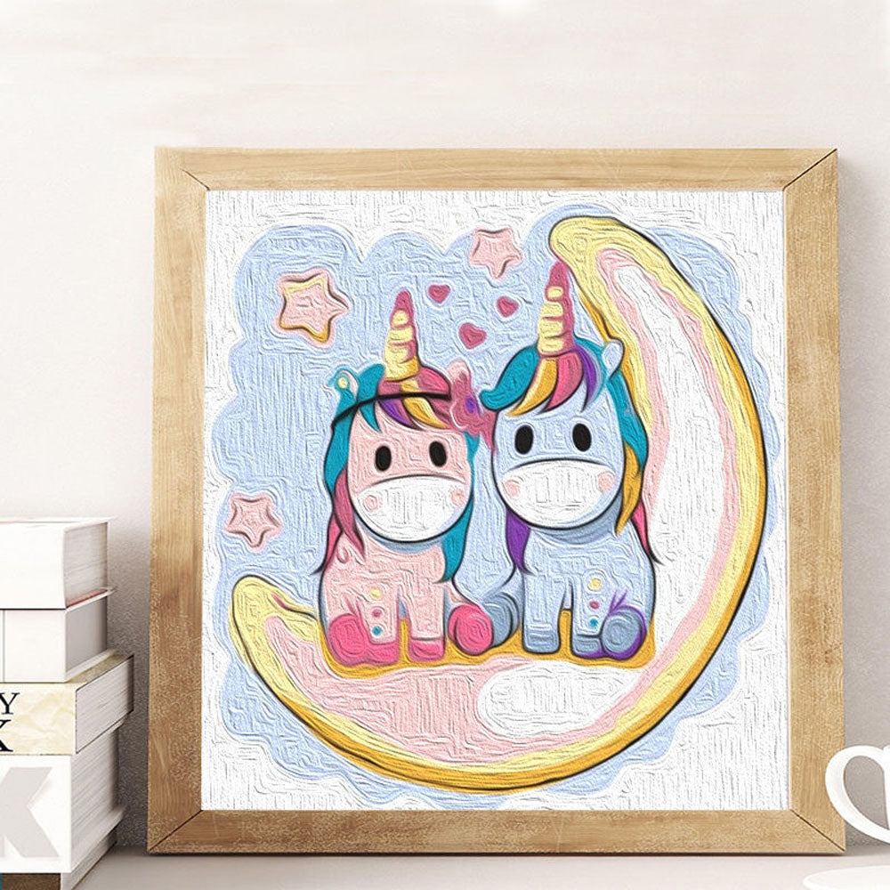 피포페인팅 키즈 큐티동물 그림색칠하기 명화그리기 DIY Q1091781