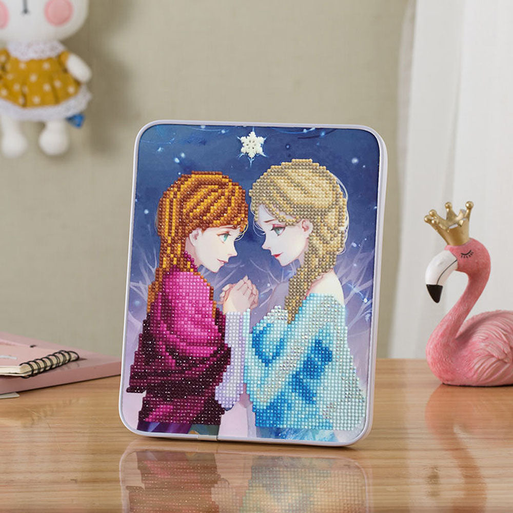 보석십자수 어린이 큐빅 십자수 DIY 비즈 그림 패밀리 취미생활 Q1091791