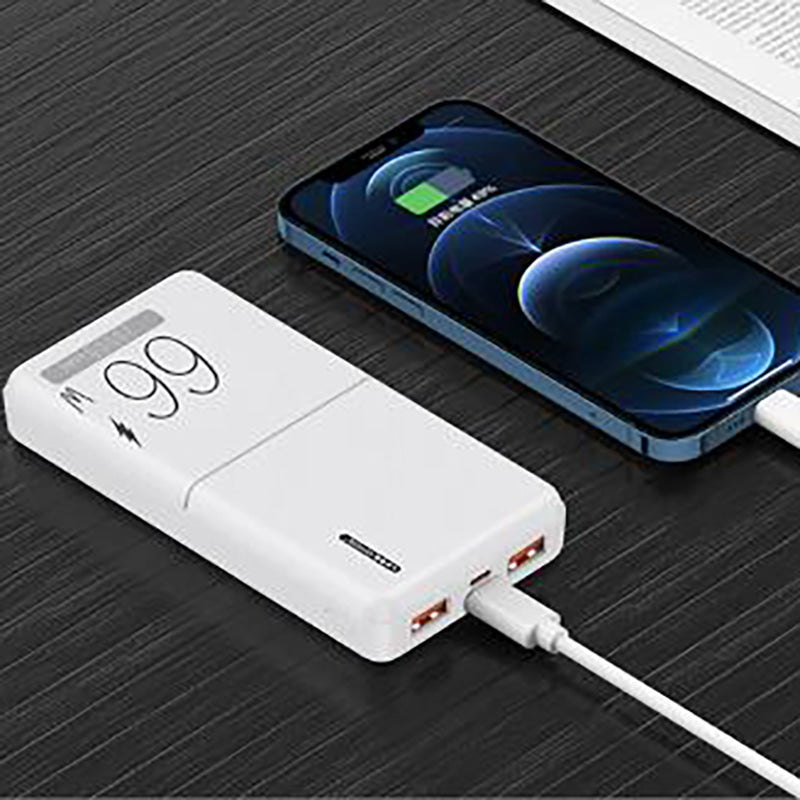 대용량 20000mAh 쾌속 충전 보조배터리 + 충전기 + USB케이블 M1111609
