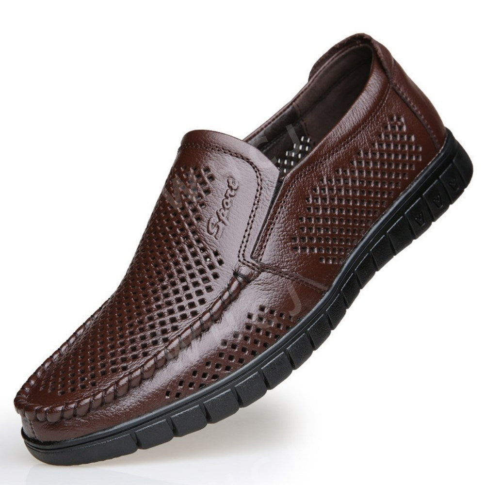 WJ2060705 펀칭 메쉬 발편한 아빠 여름 슈즈