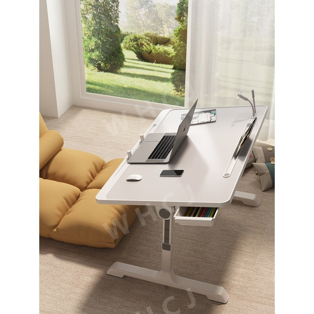 WY2061307 높낮이조절테이블 독서 침대협탁 접이식 작은책상