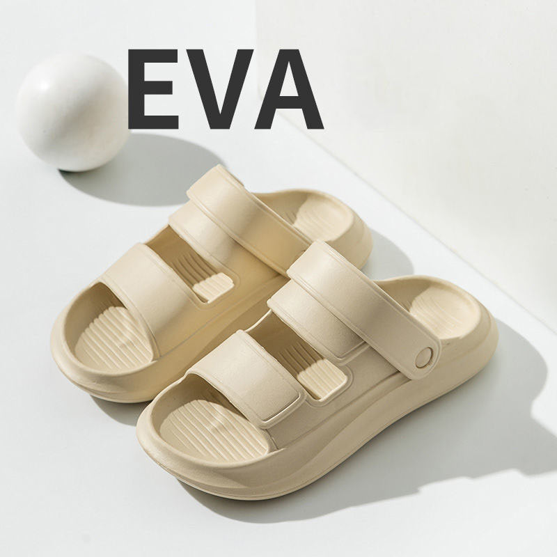 커플 푹신 EVA 샌들 슬리퍼 방수 경량 Q2062908
