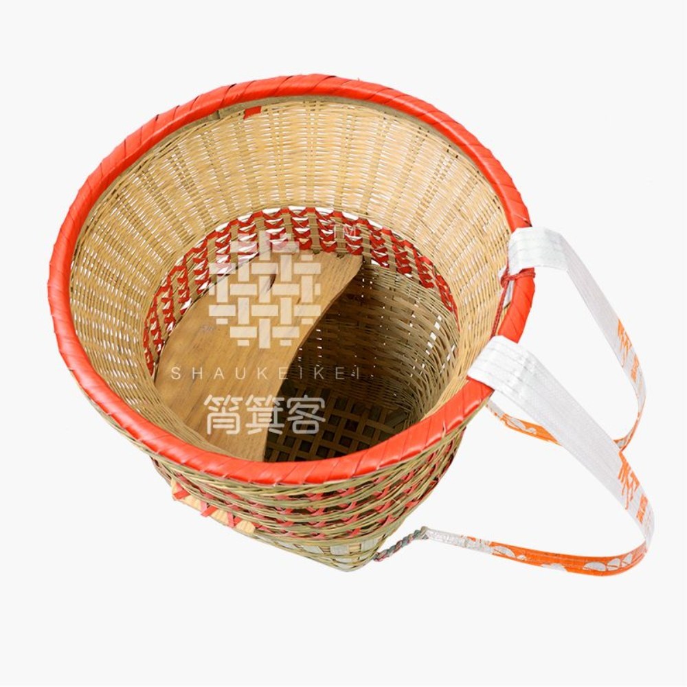WH2070113 대나무 배낭 광주리 메는 소쿠리