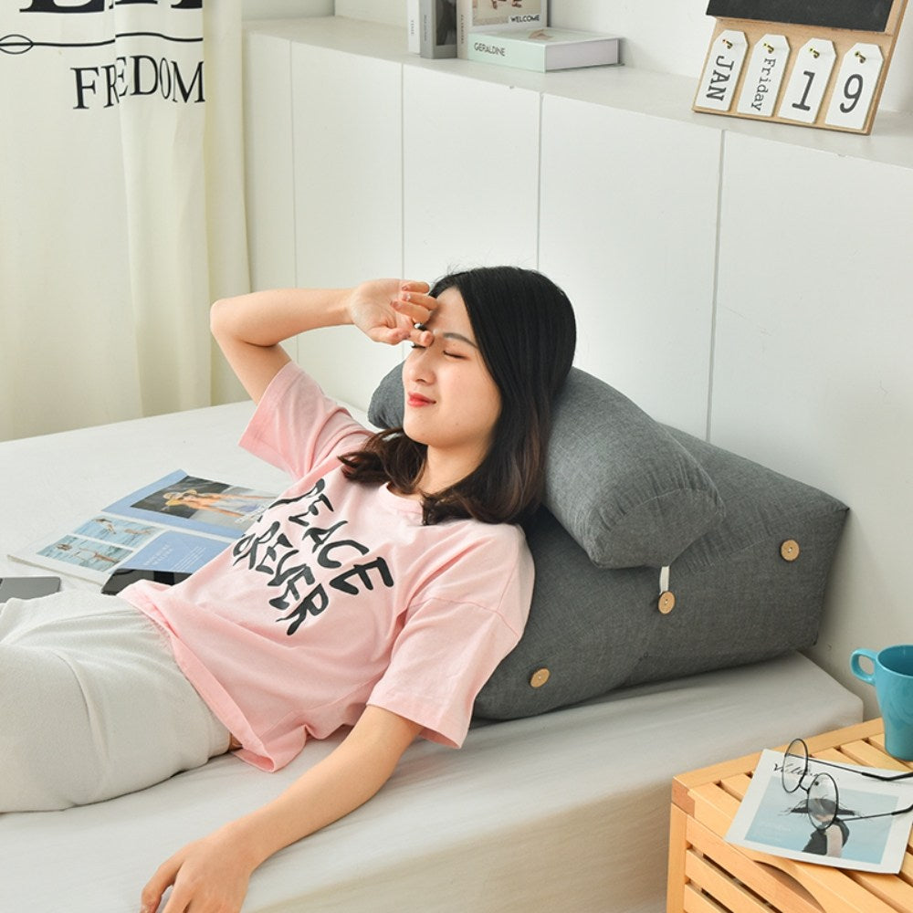 WY2070710 침대 등받이 쿠션 목 허리 베개 쇼파 요추 등 받침대