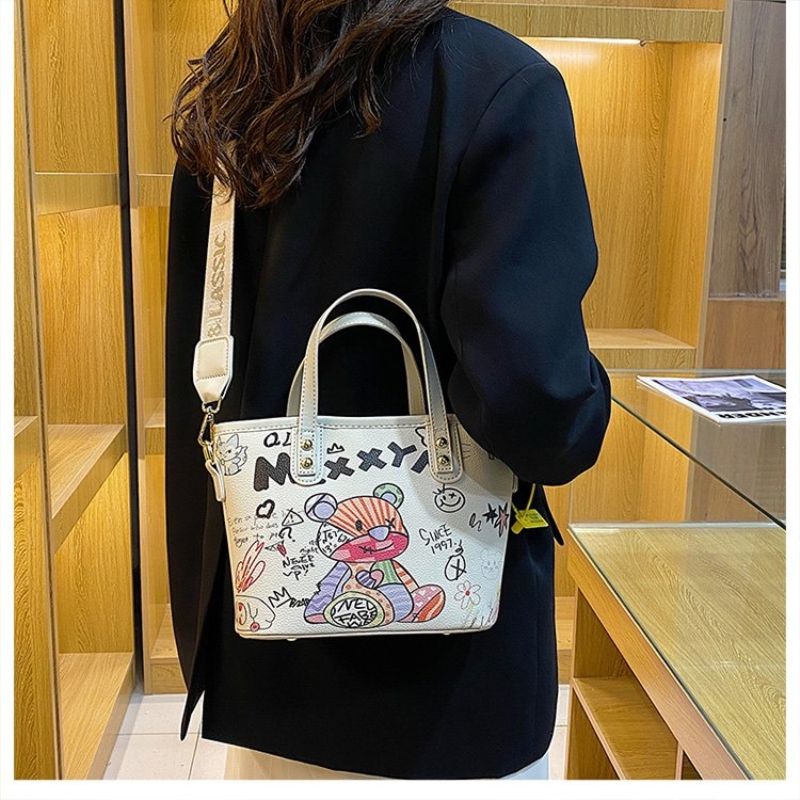 프린팅 미니 핸드백 싱글 크로스백 Q2070425