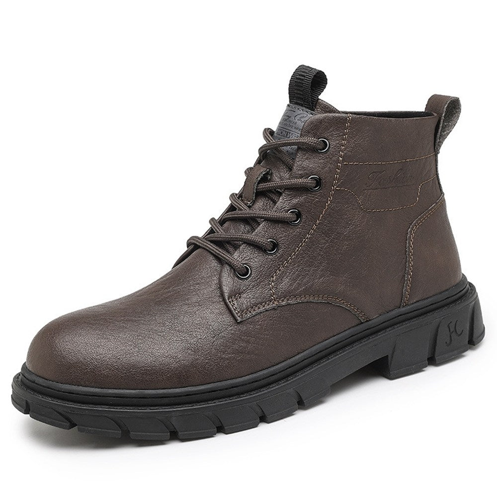 남성 카고부츠 방한화 하이탑 캐주얼 아웃도어 슬립온 클래식 BY2101202