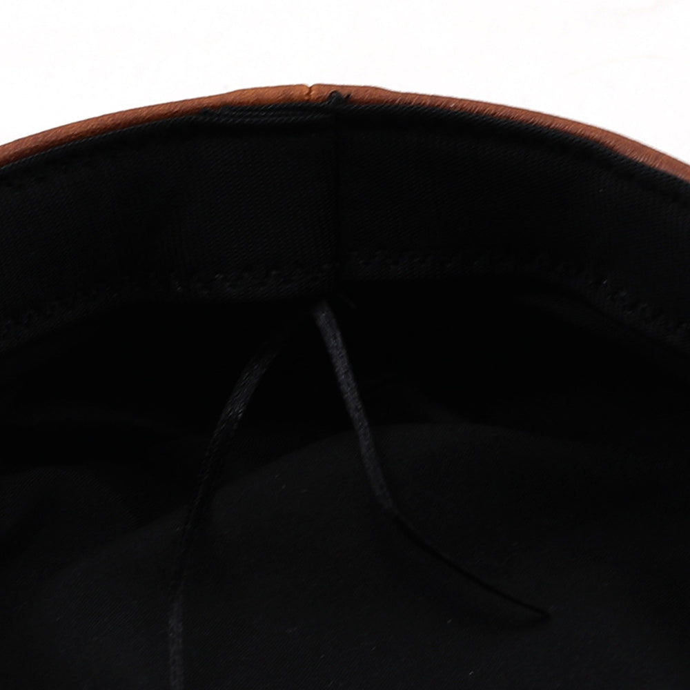 남자캡모자 야구 레더 팔각형 모자 PU 베레모 BY2101819