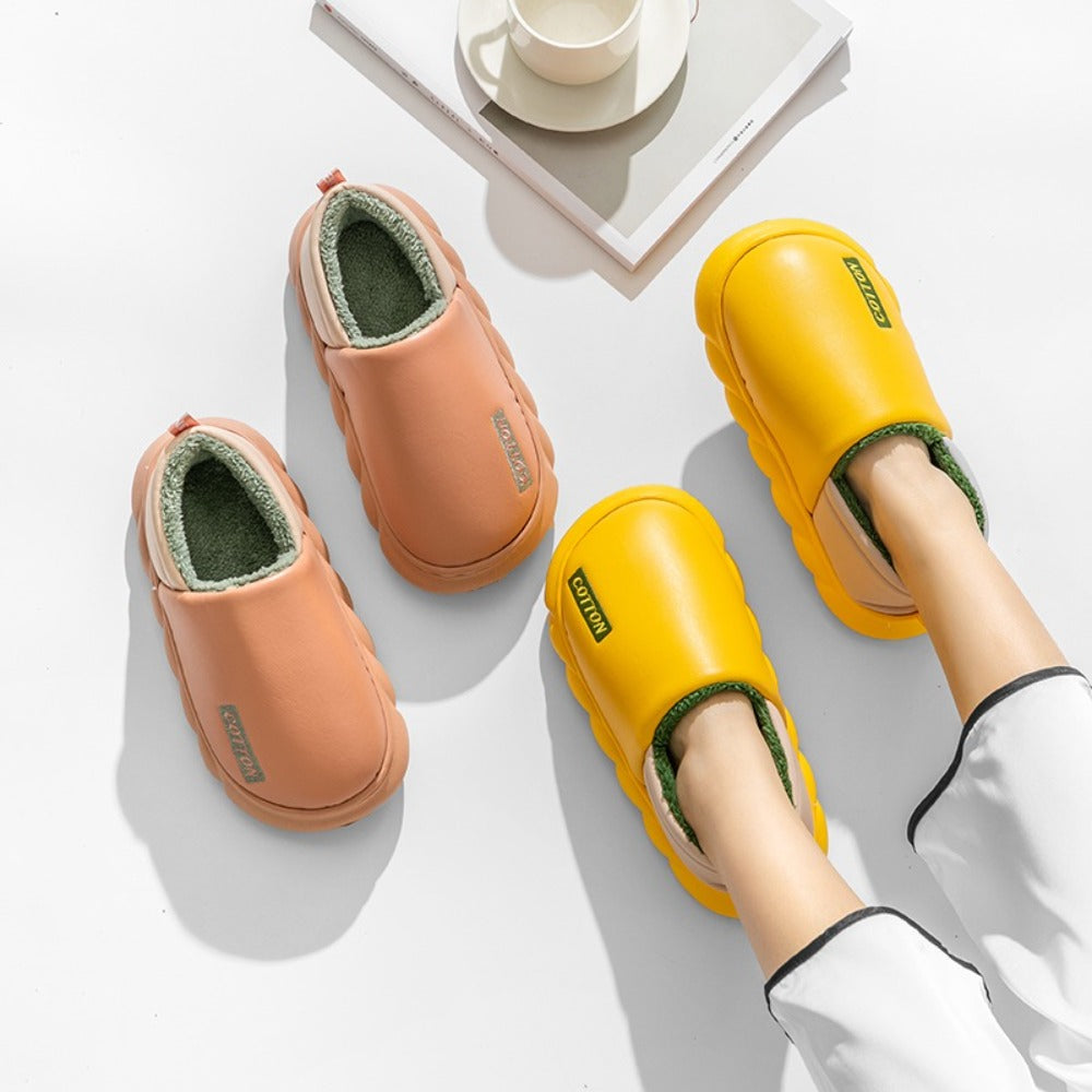 남성 털슬리퍼 겨울 실내화 커플신발 방한 미끄럼 방지 BY2102625