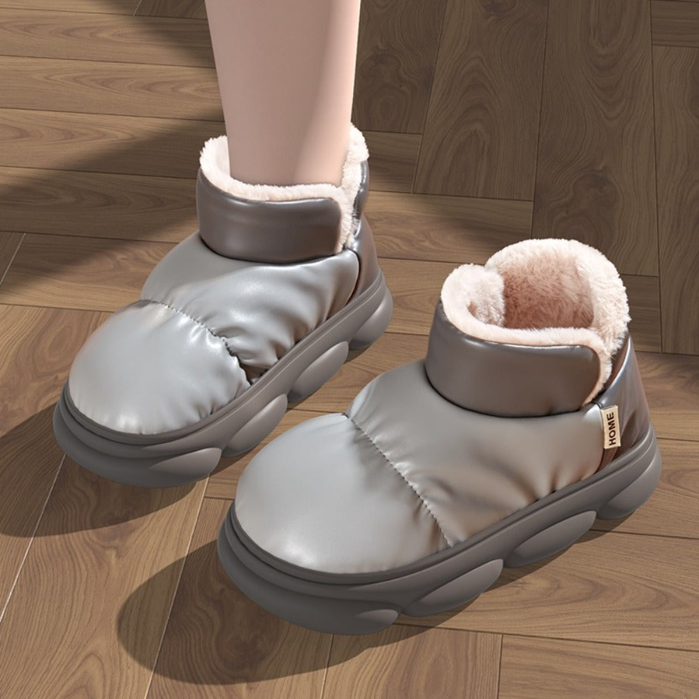 사무실 남성 여성 커플 슬리퍼 겨울신발 털실내화 방한 미끄럼 방지 BY2102624