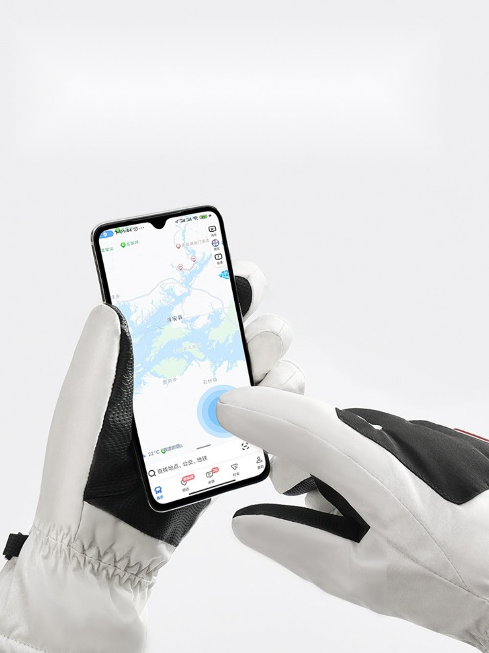 논슬립 스노우보드 장갑 기모안감 겨울 스키 스크린 장갑 BY2121212