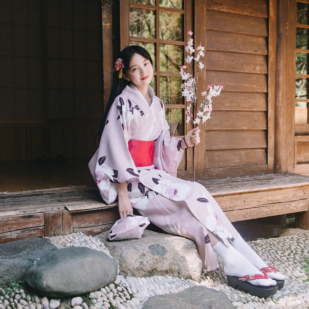 기모노 여성 일본 전통의상 유카타 코스프레 공연복  BQ3020210