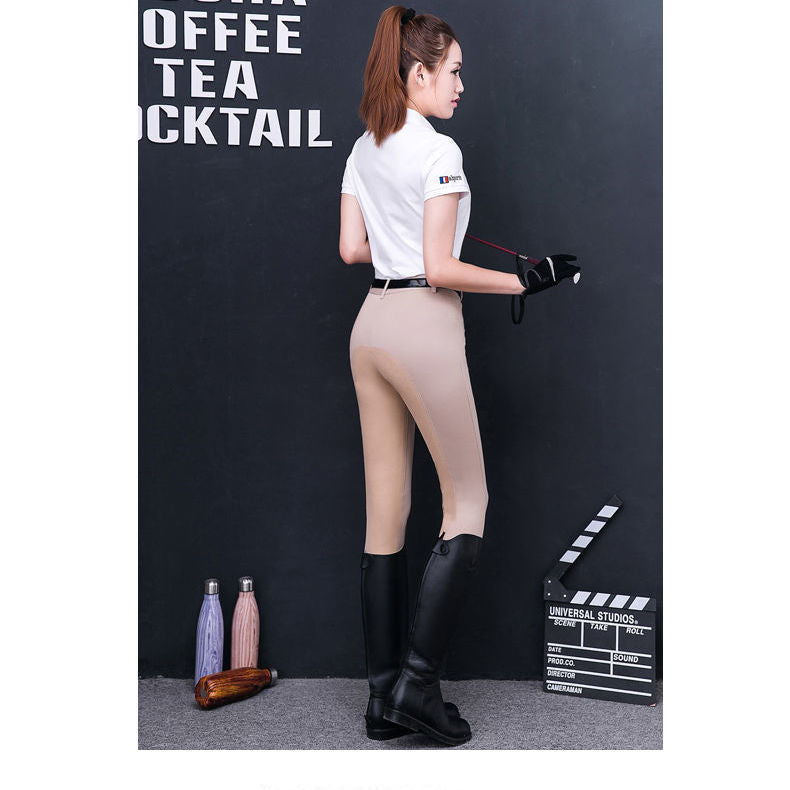 여성 브라운 K2032205 블랙 레깅스 화이트 승마바지 승마의류