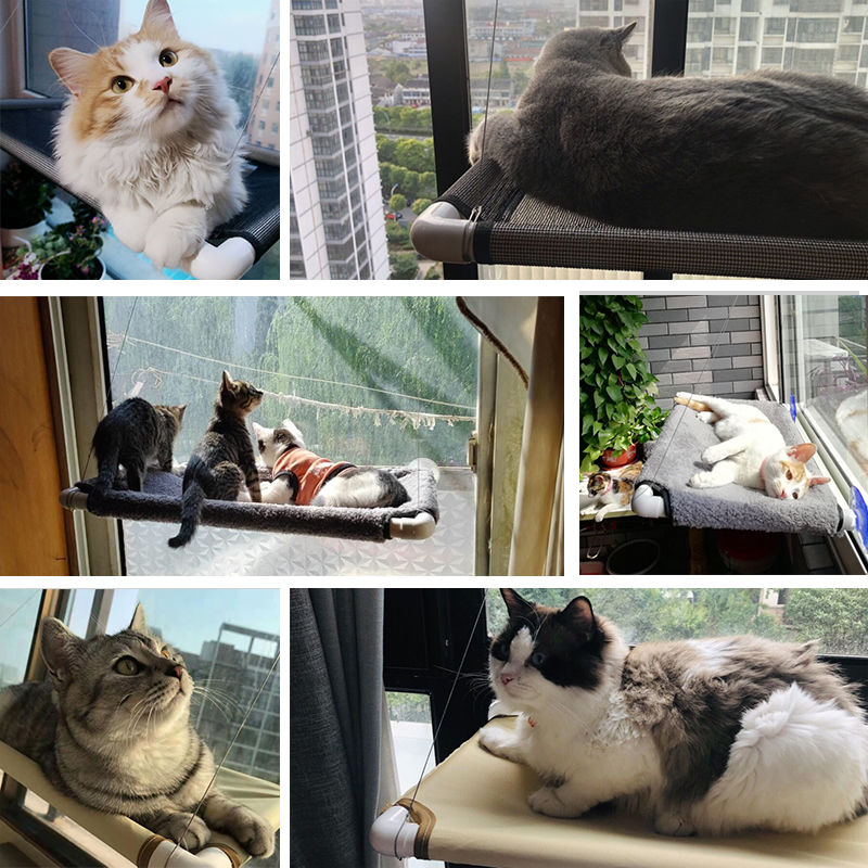 해먹 윈도우 쉼터 Q2040738 고양이 캣타워