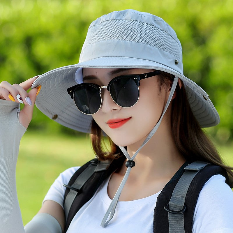 Q2041419 등산모자 자외선차단 메쉬 여성 다가려모