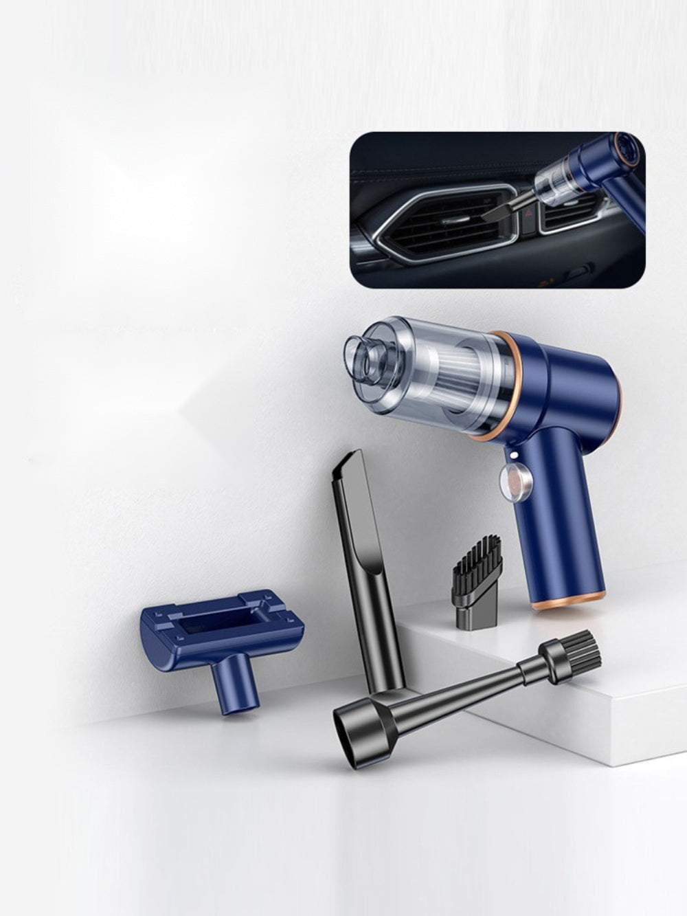 다기능 휴대용 파워 풀 차량용 미니 핸드 청소기 무선 소형 흡입기 BY3031615