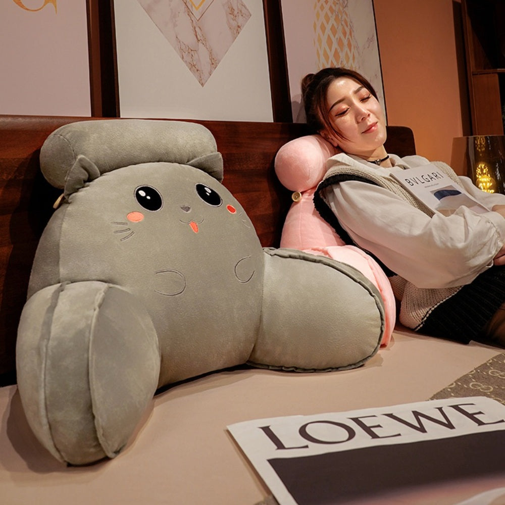 등받이 쿠션 허리 베개 침대 소파 휴식 삼각 침대 헤드 BY3032207