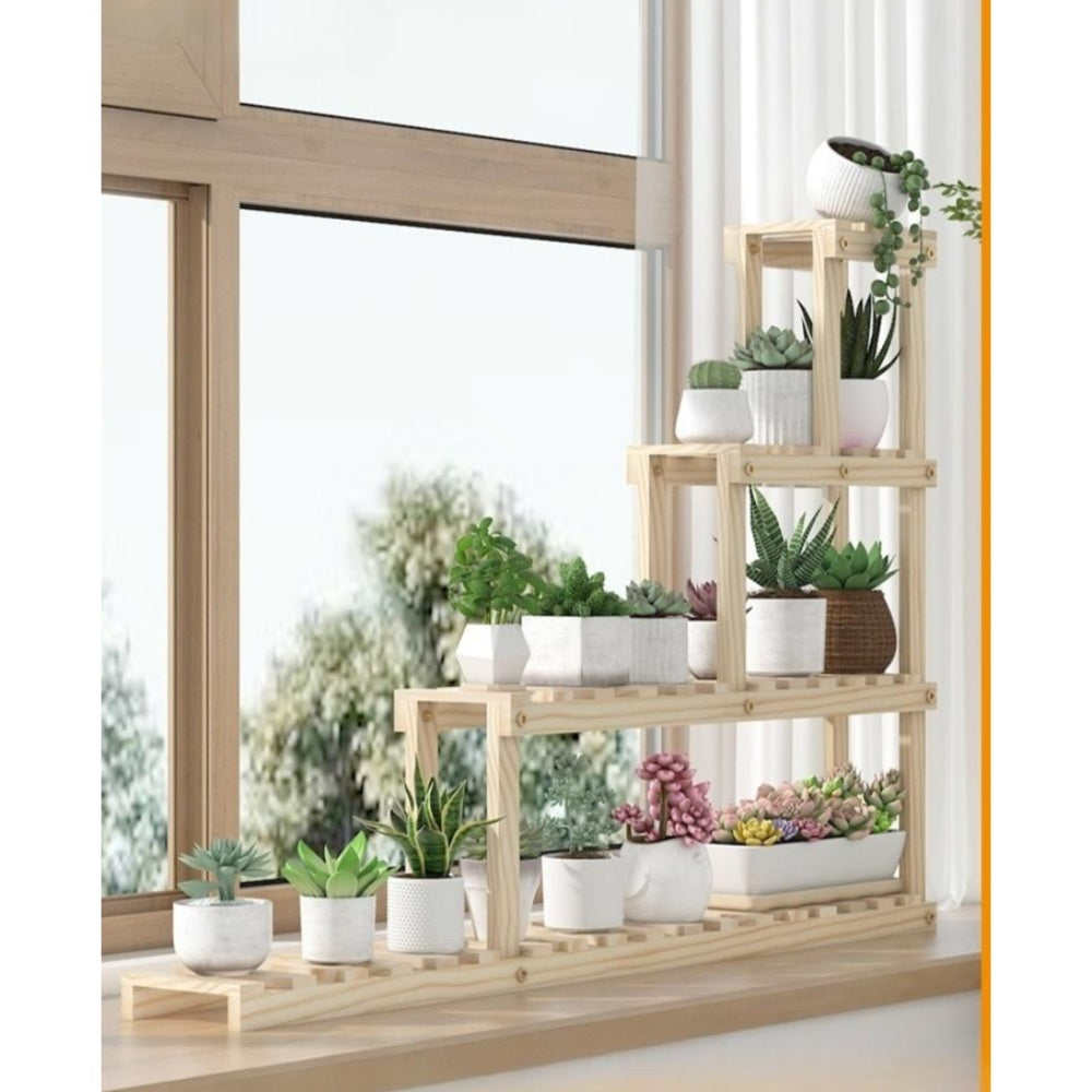 창틀 식물장 진열대 화분 받침대 베란다꾸미기 다층 거치대 BY3041119