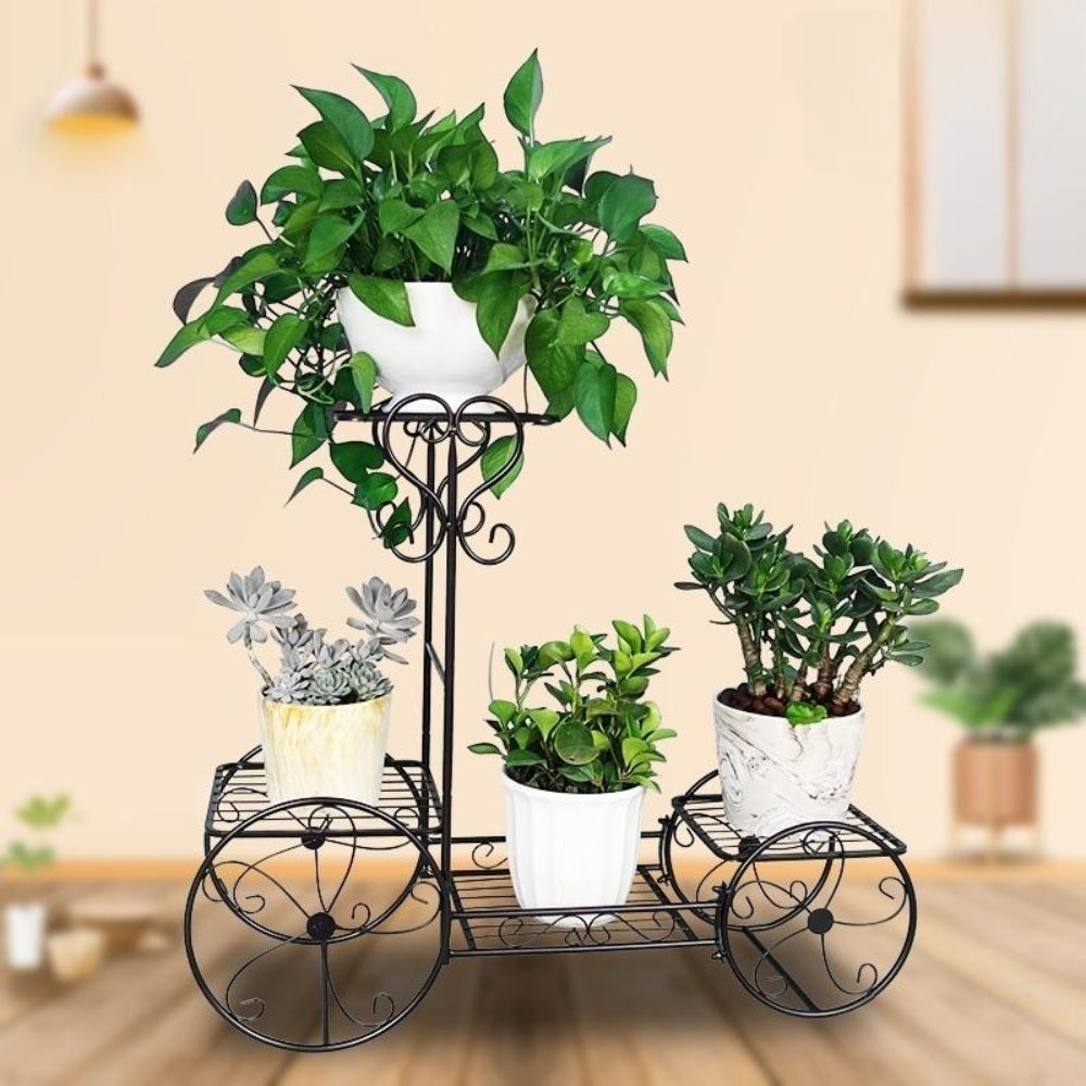 베란다 화분 받침대 정리대 선반 다이 거치대 스탠드 철재 거실 화분대 BY3041103